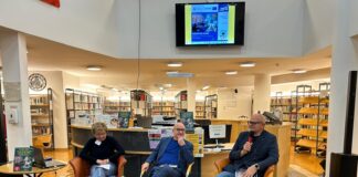 “Quella strada per il lago” e “Demoni a Vicenza”: Massimo Parolin ne ha parlato ad Arzignano con Emma Bacigalupi e Antonio Berto “Quella strada per il lago” e “Demoni a Vicenza”: Massimo Parolin ne ha parlato ad Arzignano con Emma Bacigalupi e Antonio Berto