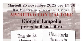 “Una storia disonesta”: Giorgio Langella presenta a Vicenza il libro sulla lotta dei lavoratori del cantiere del teatro di Vicenza giorgio langella una storia disonesta