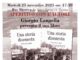 “Una storia disonesta”: Giorgio Langella presenta al Minerva il libro sulla lotta dei lavoratori del cantiere del teatro di Vicenza giorgio langella una storia disonesta