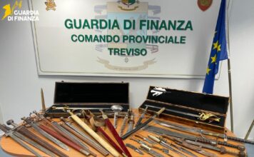 Treviso: Scoperta fucina illegale di spade d’epoca, denunciate due persone treviso spade