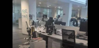 Assalto a redazione La Stampa, 34 identificati e denunciati la stampa