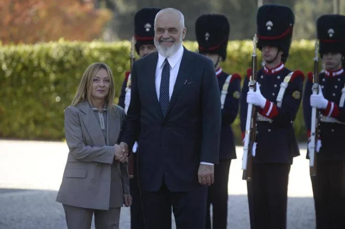 meloni_rama_ipa italia albania