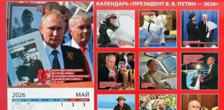 Russia, in vendita il calendario di Putin: judoka a febbraio, cacciatore ad agosto putin calendario