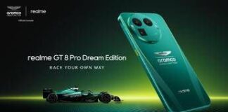 realme e Aston Martin F1 presentano GT 8 Pro Dream Edition