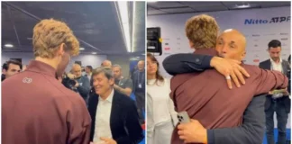 Sinner, ‘talismano’ Morandi alle Finals: “Mi hai portato fortuna”. E Spalletti lo abbraccia sinner