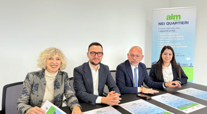 AIM Ambiente apre nove sportelli nei quartieri di Vicenza: servizi più vicini ai cittadini da gennaio AIM Ambiente apre nove sportelli nei quartieri