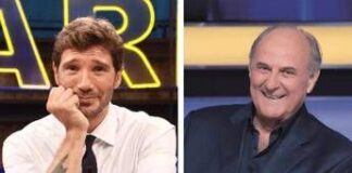 Ascolti tv, la prima serata è di ‘Un Professore’ su Rai1. Testa a testa tra De Martino e Scotti