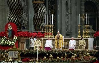 Ascolti tv, oltre 2 milioni di spettatori per la messa di Leone XIV alla vigilia di Natale