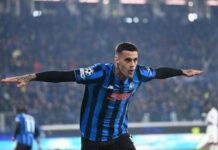 Atalanta-Cagliari 2-1, doppio Scamacca regala il successo ai nerazzurri