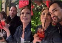 Ballando, D’Urso ‘festeggia’ con Fognini: “Siamo i primi degli ultimi”