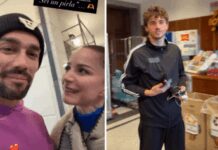 Ballando, Delogu confessa i suoi sentimenti e Fognini ironizza: “Ah… l’amor”