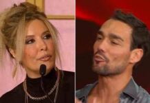 Ballando, Lucarelli ‘punzecchia’ Fognini e lui risponde: “Dobbiamo litigare?”