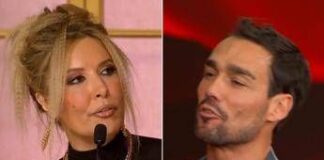 Ballando, Lucarelli ‘punzecchia’ Fognini e lui risponde: “Dobbiamo litigare?”