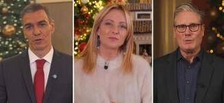 ‘Buon Natale’, gli auguri dei leader: dalle foto di Trump al presepe di Meloni, Sanchez ‘inclusivo’
