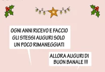 Buon… Banale da Claudio Mellana, il nostro vignettista: La colomba della pace se l’è già mangiata qualcuno Buon Natale di Claudio Mellana