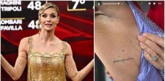 Colombari e un nuovo tatuaggio per Ballando: “Rimarrà per sempre”