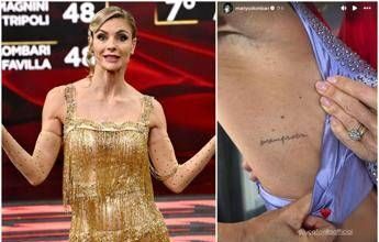 Colombari e un nuovo tatuaggio per Ballando: “Rimarrà per sempre”