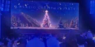 Da Barachini ad Anna Falchi, 500 ospiti per il Christmas Party della Lazio