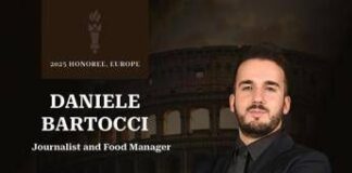 Daniele Bartocci eletto tra gli Under 40 più influenti al mondo ai Business Élite Awards