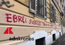 “Ebrei sionisti cancro del mondo”, la scritta choc sul Lungotevere
