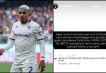 Fiorentina, minacce social a mogli giocatori: “Spero che i vostri figli muoiano di cancro”