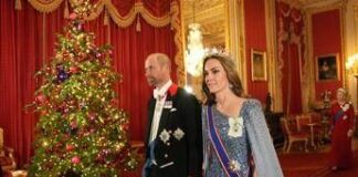 Gran galà a Windsor per il presidente tedesco Steinmeier, ma a brillare è Kate