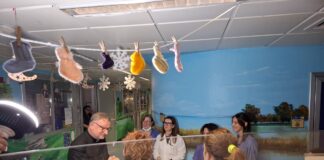 Il messaggio di Natale del vescovo Brugnotto: «Da questa maternità nasce la speranza che non delude» Il messaggio di Natale del vescovo di Vicenza Giuliano Brugnotto nel reparto di Terapia Intensiva Neonatale (T.I.N.) dell'Ospedale San Bortolo di Vicenza