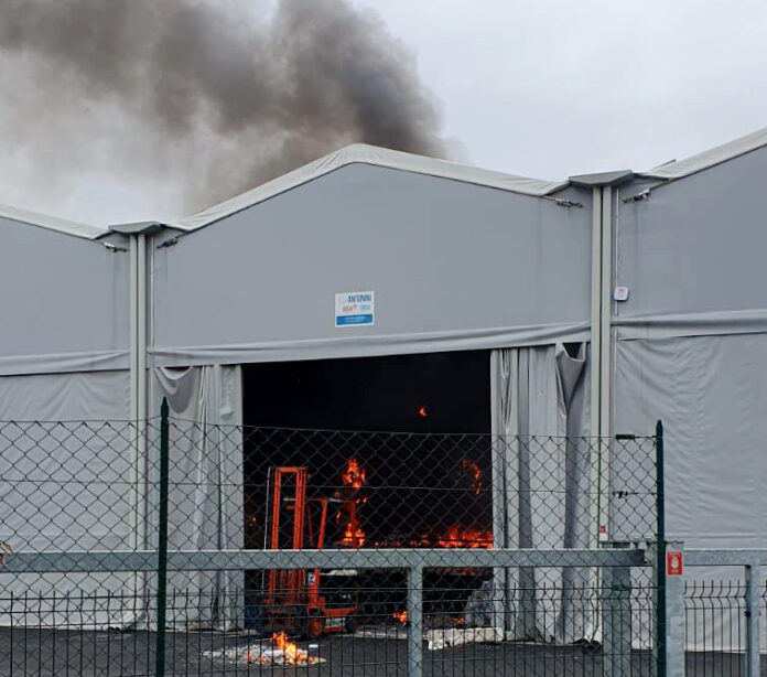 schio incendio carro