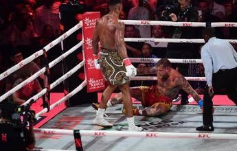 Jake Paul, stavolta lo show finisce male: Joshua domina e vince per k.o.