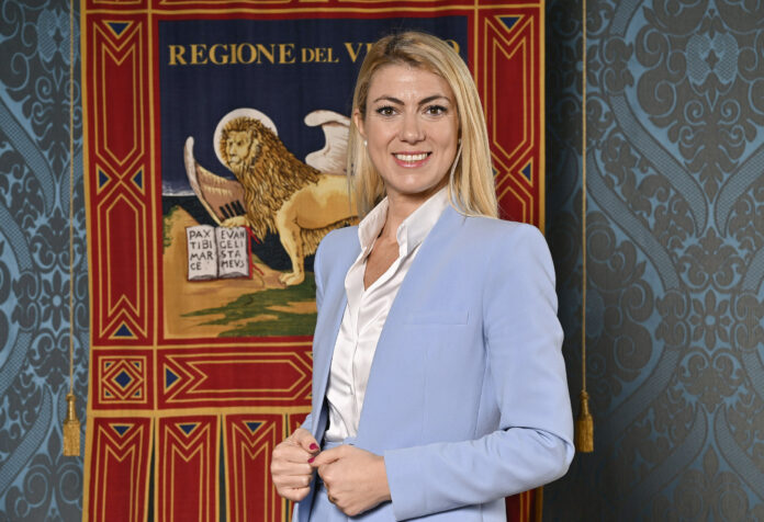 Consigliere regione Veneto Laura Besio (FdI) venezia