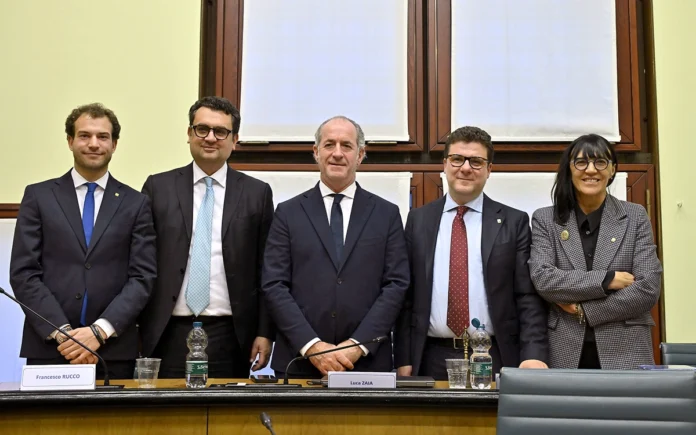 LUCA Zaia presidente consiglio regione veneto rucco vice luca zaia