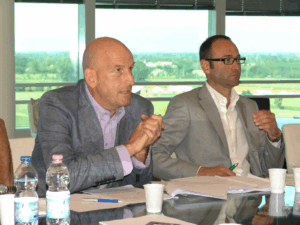 L’assessore regionale all’Agricoltura Dario Bond con Federico Caner, neo direttore generale di Veneto Agricoltura