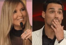 Lucarelli scambia Magnini con Fognini, Fabio la chiama “amore mio”: lapsus incrociati a Ballando