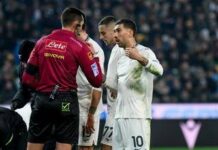 Marusic cade in area, Gila tocca di mano: rigori ‘fantasma’ in Udinese-Lazio?