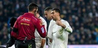 Marusic cade in area, Gila tocca di mano: rigori ‘fantasma’ in Udinese-Lazio?