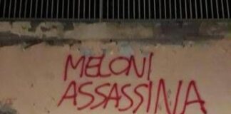 ‘Meloni assassina’, scritta choc in centro a Castiglioncello