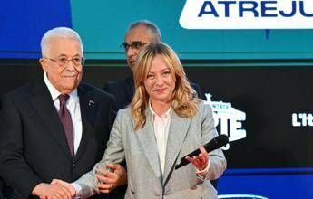 Meloni con Abu Mazen ad Atreju: “Questione mediorientale al centro del nostro lavoro”