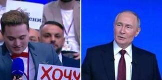 “Mi vuoi sposare?”, proposta di matrimonio nella conferenza di Putin
