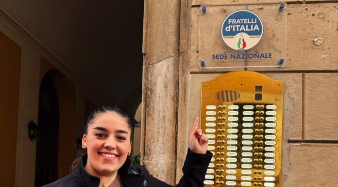 ATREJU con gli occhi di Nicole Elenoire Salafia, presidente del Circolo Fratelli d’Italia di Cornedo Nicole presso la sede nazionale FdI in occasione di Atreju