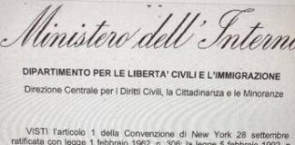 Per 33 anni ‘ostaggio’ dell’Italia dove è nata e cresciuta, ora è finalmente apolide: il decreto del Viminale