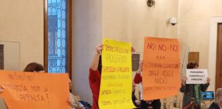 Proteste sui nidi in consiglio a Vicenza, cartelli contro Possamai e mobilitazione sindacale contro le esternalizzazioni annunciate Proteste sui nidi in consiglio comunale a Vicenza