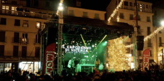 Capodanno in piazza a Vicenza, diffida di un residente su musica e tutela UNESCO: chiesti chiarimenti a Soprintendenza, Ministero e Arpav Capodanno a Vicenza in piazza dei Signori (foto d'archivio)