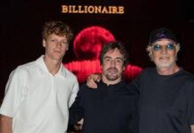 Sinner e Briatore, serata al Billionaire di Dubai