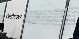 Spray al peperoncino su diverse persone a Heathrow, fermato un uomo