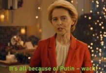 “Tutta colpa di Putin”, lo spot della tv russa sfotte l’Europa