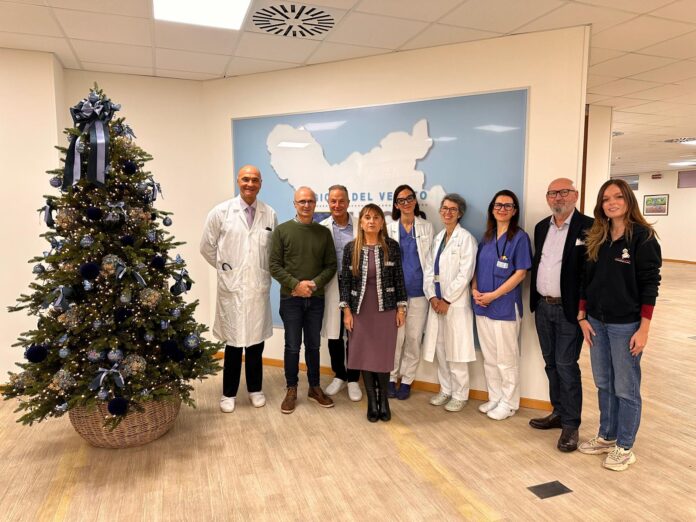 Vicenza for children, la donazione al San Bortolo 2025 (al centro dg Simionato)
