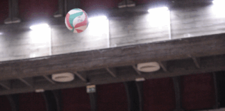 Serie B1 femminile, Natale dolce per la Volksbank Vicenza Volley: 3-0 al Brembo e secondo successo di fila Volksbank Vicenza Volley 3-0 al Brembo, una schiacciata (foto Matteo Battaglia)