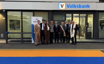 A Montecchio Maggiore la nuova filiale di Volksbank, la 33a in provincia di Vicenza Volksbank inaugurazione Montecchio Maggiore