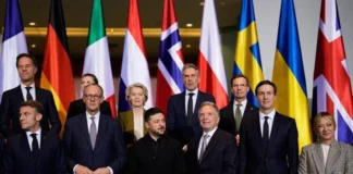 Ucraina, Meloni a Berlino con i leader europei: “Una forza multinazionale per Kiev” ucraina