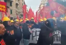 Ex Ilva, a Genova il corteo degli operai. Appello di Salis: “No alla violenza” Ex Ilva genova